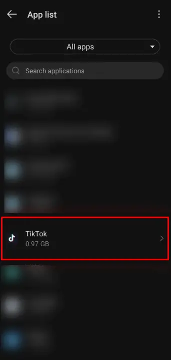 TikTok Links Not Opening in the App - clear cache