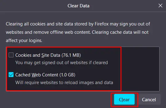 Fixes for TikTok "Email Isn't Registered Yet" - Clear browser cache