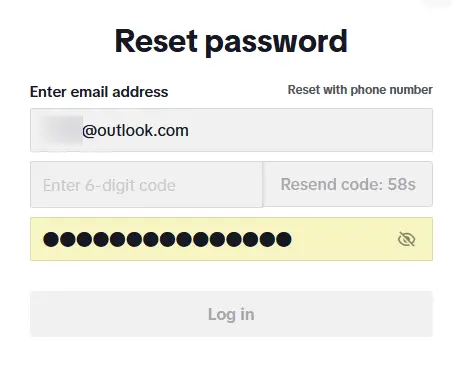 Fixes for TikTok "Email Isn't Registered Yet" - Reset Password