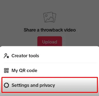 How To Fix "No More Suggested Accounts" on TikTok - log out