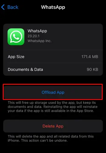 Fix WhatsApp Stuck On "Retrieving Credentials" Screen - clear cache