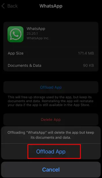 Fix WhatsApp Status not Uploading or Working - clear cache