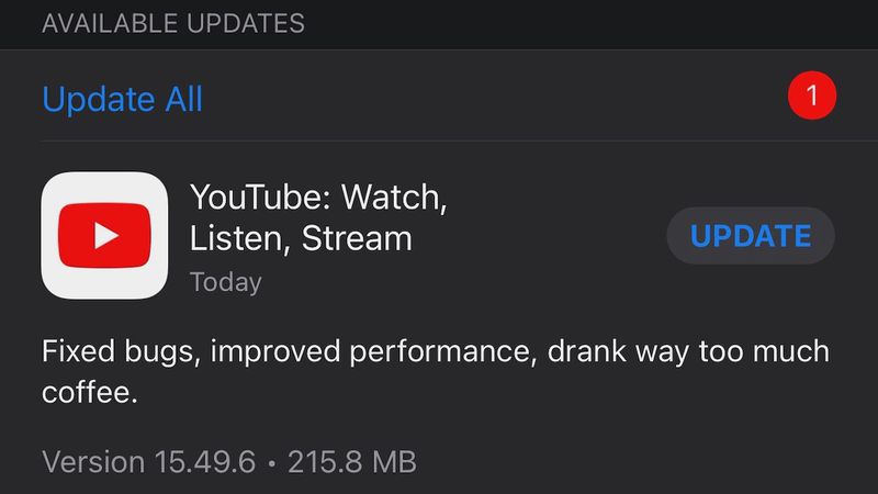 Fix YouTube Likes Disappearing or Not Showing 4 Fix YouTube Likes Disappearing or Not Showing - update